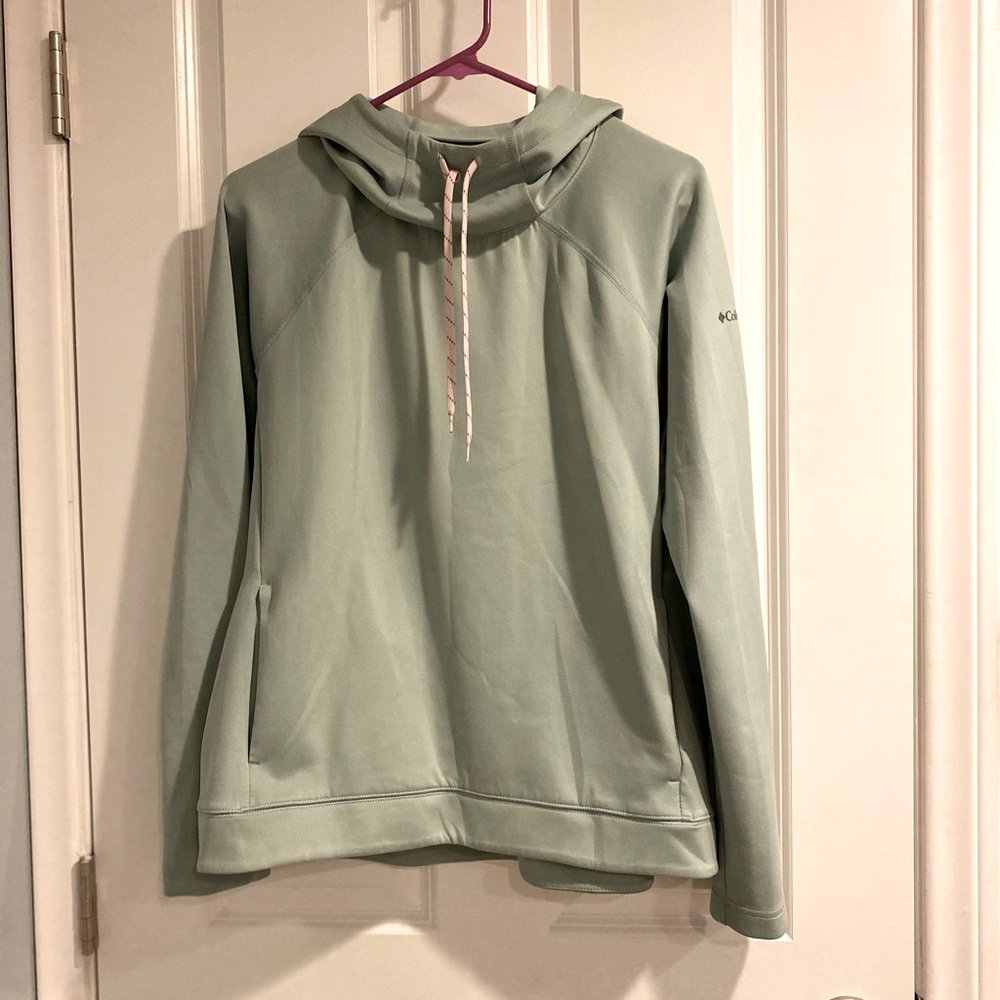 Pale Mint Columbia Hoodie